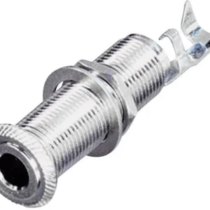 Doar azi Jack 6,35 mm, soclu mamă, mono, pentru montare, Rean NYS2202