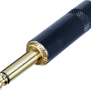 Promoție Jack 6,35 mm, mufă tată, stereo, drept, Rean NYS 224BG