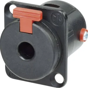 Expediere rapidă Jack 6,35 mm, soclu mamă, pentru montare, NJ 3 FP 6 C BAG Neutrik