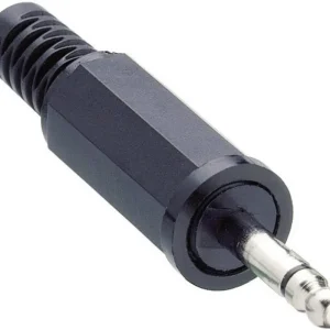 Ofertă limitată Jack 2,5 mm, mufă tată, mono, drept, cap sferic și protecție la îndoire, KLS 1 Lumberg