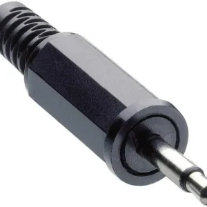 Preț mic Jack 2,5 mm, mufă tată, mono, drept, cap conic și protecție la îndoire, KLS 10 Lumberg