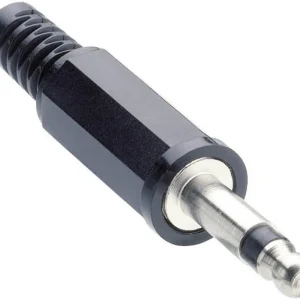 Jack 3,5 mm, mufă tată, mono, drept, cap sferic și protecție la îndoire, KLS 2 Lumberg Preț promoțional