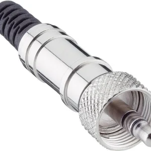 Disponibil imediat Jack 3,5 mm, mufă tată, stereo, protecție la îndoire, 1532 05 Lumberg