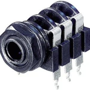 Jack 6,35 mm, soclu mamă, stereo, pentru montare, Rean NYS 219 Reducere de preț
