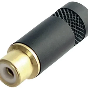 Bestseller Jack phono, mufă mamă, cromat, NYS372-P-BG Neutrik