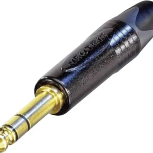 Doar azi Jack 6,35 mm, mufă tată, stereo, drept, seria X, NP 3 X-B Neutrik