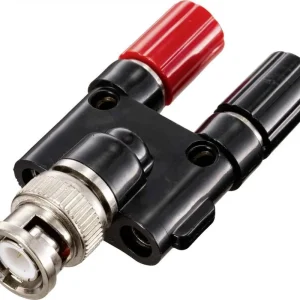 Retur ușor Adaptor BNC tată - 2 x mufă banană 4 mm TRU COMPONENTS TC-9199220
