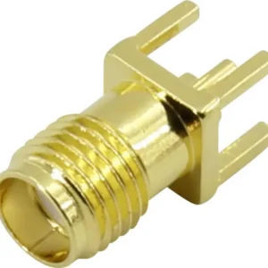 Ultima șansă Conector SMA mamă, montaj vertical 50 Ω TRU COMPONENTS SMA-KE1