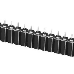 Ofertă specială Soclu pini (precizie) mamă 1 rând 40 pini per rând TRU COMPONENTS TC-0306-040-1-50-00