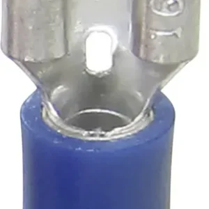 Disponibil imediat Conector plat mamă cu papuc parţial izolat, albastru, 1.50 - 2.50 mm², 6.3 x 0.8 mm, 180°, Tru Components