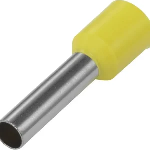 Pin terminal 1 mm² parțial izolat galben 100 buc. Vogt Verbindungstechnik 460308 Disponibil imediat