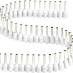 Preț mic Pin terminal 0.5 mm² parțial izolat alb 50 buc. Vogt Verbindungstechnik 470108.00050