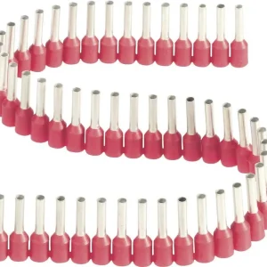 Pin terminal 1 mm² parțial izolat roșu 50 buc. Vogt Verbindungstechnik 470308.00050 Nu rata