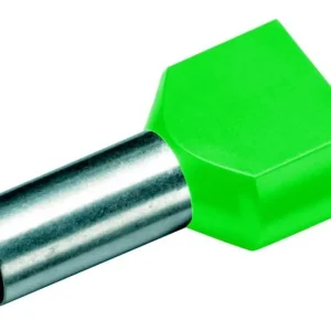 Pin terminal dublu 6 mm² parțial izolat verde 100 buc. Cimco 18 2420 Doar azi