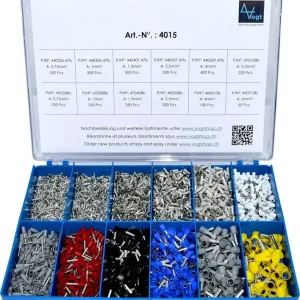 Popular Set pini terminali 0.5 mm² - 6 mm² 3650 buc. Vogt Verbindungstechnik 4015