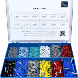 Set pini terminali 0.14 mm² - 16 mm² 2110 buc. Vogt Verbindungstechnik 4020 Retur gratuit