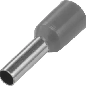 Pin terminal 2.5 mm² parțial izolat gri 100 buc. Tru Components 1091281 Retur gratuit