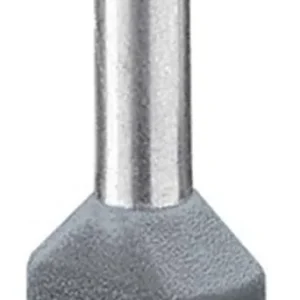 Pin terminal 2.50 mm² parțial izolat gri 100 buc. Phoenix Contact AI-TWIN 2X 2,5 -10 GY 3240669 Mai ieftin