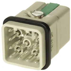 Inserție conector tată pini 12 + PE Harting Han-Quick Lock® 09 12 012 3001 Mai ieftin