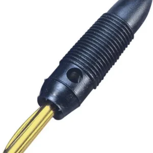 Livrare gratuită Mufă banană 4 mm negru 1 buc. BKL Electronic 072150/G