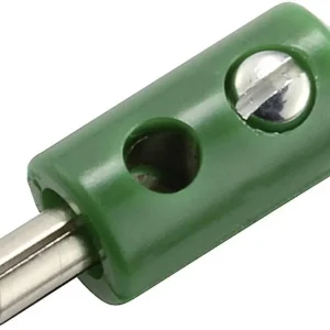 Mufă banană miniatură 2.6 mm verde 1 buc. Kahlert Licht Cel mai vândut