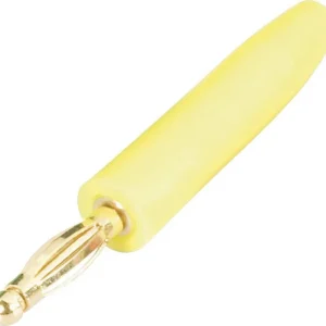 Mufă banană cu pin lamelar 2 mm galben 1 buc. Schnepp FK 2000 Reducere specială