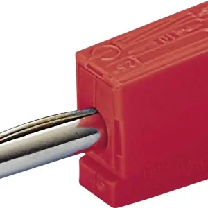 Mufă banană 4 mm roșu 1 buc. WAGO 215-212 Preferatul clienților