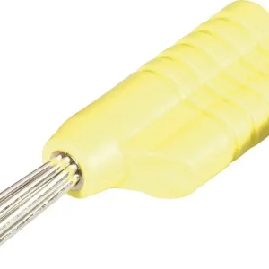 Fișă de cablu 4 mm galben 1 buc. Schnepp S 4041 L ge Plată sigură