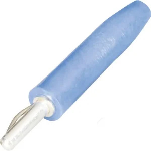 Bestseller Mufă banană cu pin lamelar 2 mm albastru 1 buc. Schnepp F 2000