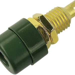 Discount Soclu banană 4 mm verde 1 buc. SKS Hirschmann BIL 20 Au