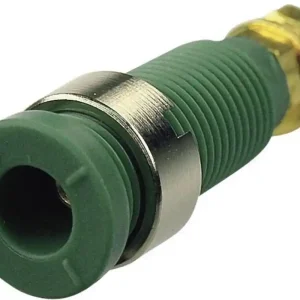 Comandă acum Soclu banană cu contact de protecție 2 mm roșu 1 buc. SKS Hirschmann MSEB 2600 G M3 Au