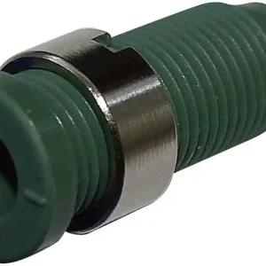 Reducere de preț Soclu banană cu contact de protecție 2 mm negru 1 buc. SKS Hirschmann MSEB 2610 F 2,8 Au