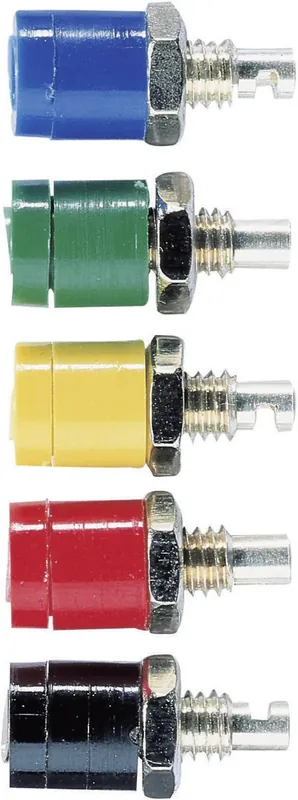 Doar azi Soclu banană miniatură 2 mm negru 1 buc. Schnepp BU 2400