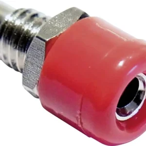 Soclu banană miniatură 2.6 mm argintiu 1 buc. Schnepp 186 BLANK Mai ieftin