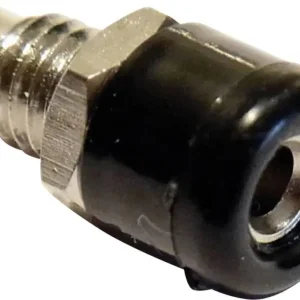 Popular Soclu banană miniatură 2.6 mm negru 1 buc. Schnepp 187 SCHWARZ