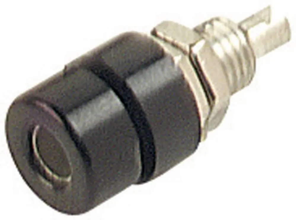 Retur gratuit Soclu banană 4 mm negru 1 buc. SKS Hirschmann BIL 30