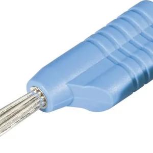 Popular Fișă de cablu 4 mm albastru 1 buc. Schnepp S 4041 S