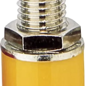 Soclu banană 4 mm galben 1 buc. BKL Electronic 72308 Ofertă de sezon