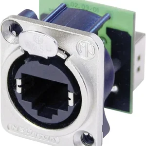 Ofertă Soclu RJ45 etherCon D pini 8P8C nichel Neutrik NE8FDP