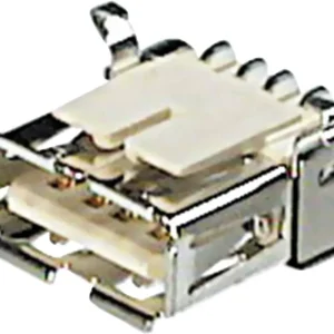 Cumpără online Conector soclu USB A 2.0, versiune SMD, A-USB A/SMT Assmann