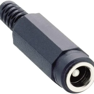 Disponibil imediat Mufă mamă alimentare, 5.7 mm/2.35 mm, protecție la îndoire, 12 V/DC 0.5 A, NEK/J 250 Lumberg