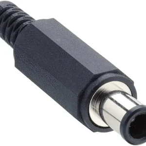 Plată securizată Mufă tată alimentare, 6.5 mm/4.3 mm, protecție la îndoire, 18 V/DC 2 A, 1636 05 Lumberg