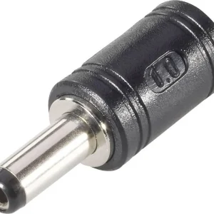 Adaptor DC fișă DC - mufă DC 5.5 mm 2.1 mm 3.5 mm 1.3 mm BKL Electronic 072196 Ofertă specială