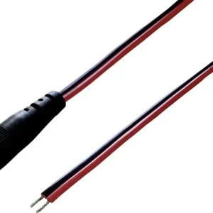 Reduceri Cablu de alimentare DC mufă DC - cablu capete libere 2.10 mm 30 cm Tru Components TC-2511236