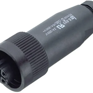 Conector circular mamă pini 3 + PE seria 693 Binder 99-4222-00-04 Ofertă limitată