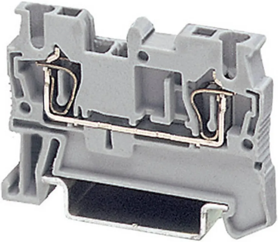 Bloc terminal de trecere 2 pini 0.08 mm² 1.5 mm² gri Phoenix Contact ST 1,5 3031076 Expediere rapidă