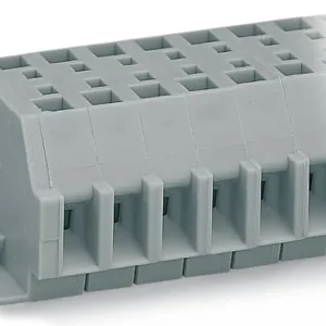 Regletă de conexiuni cu arc 7 mm configurație L gri 25 buc. WAGO 262-160 Ultima șansă