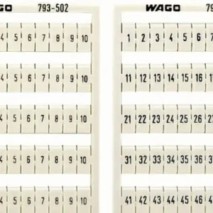 Retur gratuit Plăcuţe inscripţionare, 81-90 orizontal, 4-4, 2 mm