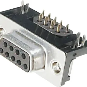 Conector D-SUB mamă 9 pini 90° ASSMANN WSW A-DF 09 A/KG-F Reducere extra