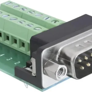 Adaptor D-SUB tată Gameport 15 pini la bloc de conexiuni 16 pini 180° Delock 65275 Cel mai bun preț